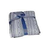 Takaró Kék Fehér Csíkos