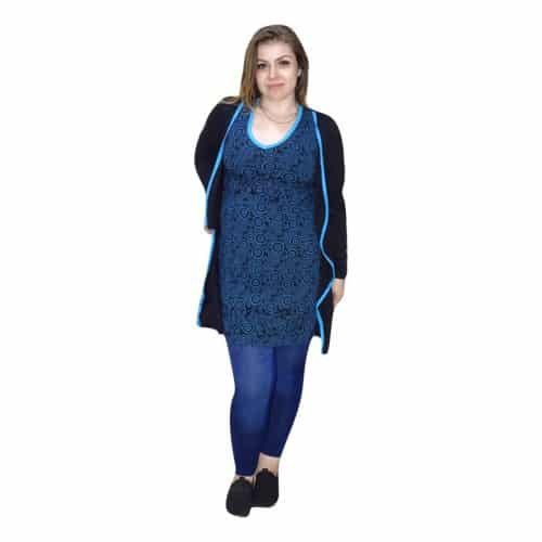 Tunika Kék Mellényes