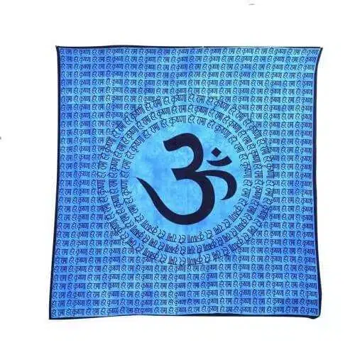 Falvédő Om Fekete Kék