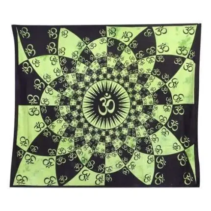 Falvédő Fekete Zöld Om