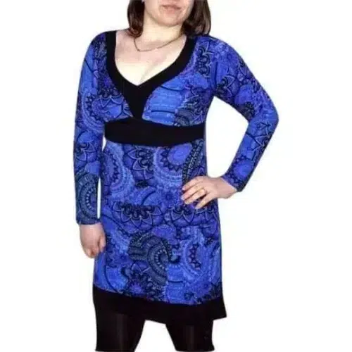 Tunika Kék Lila Mandala