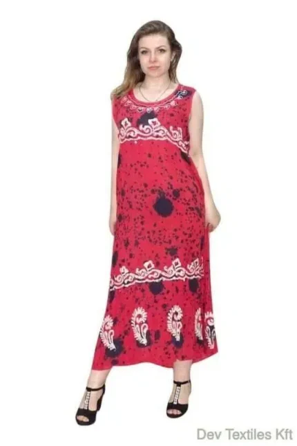 Nyári Maxi Ruha Batikolt