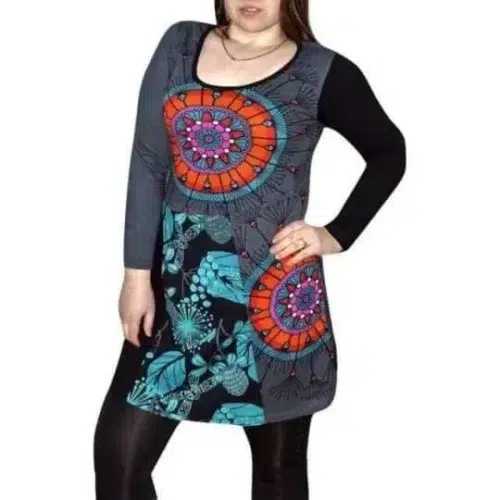 Tunika Szürke Mandalával