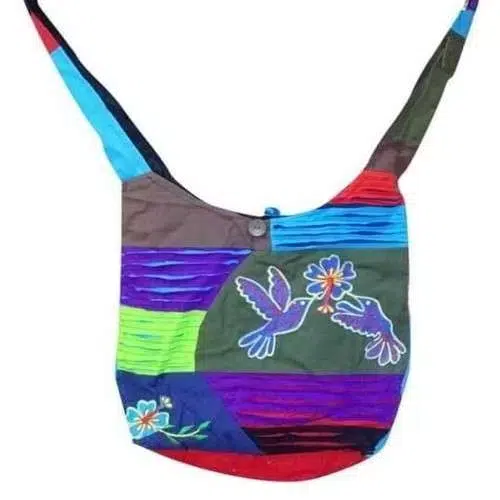 Válltáska Színes Madárral