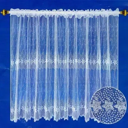 Kész Függöny Zsakard Fehér