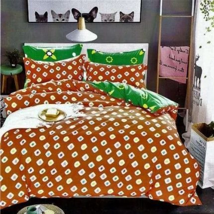 Ágynemű Piros Apró Virágok