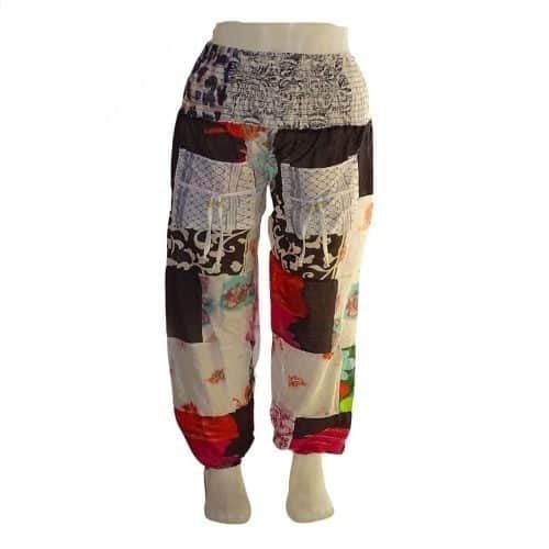 Nyári Nadrág Patchwork Mintával