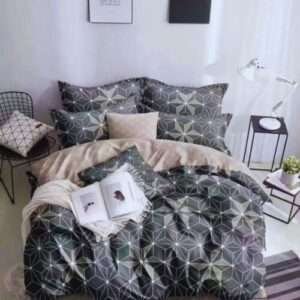 Ágyneműk és ágyneműhuzatok leírása 2 Szürkés Zöld Ágynemű Csillagokkal