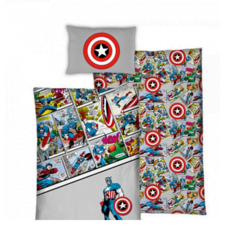 Melyik ágyneműhuzat a legnépszerűbb mostanában? – Átfogó útmutató az alvás minőségének javításához 6 Amerika Kapitány Pamut Ágynemű