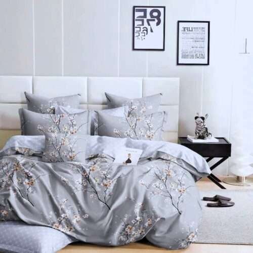 Pamut Ágynemű Apró Virágok Kék