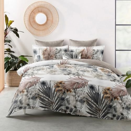 Levél Mintás Flanel Ágyneműhuzat