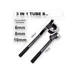 Kézi Csőhajlító 6mm 8mm 10mm 0-180° 3in1 Bender Black